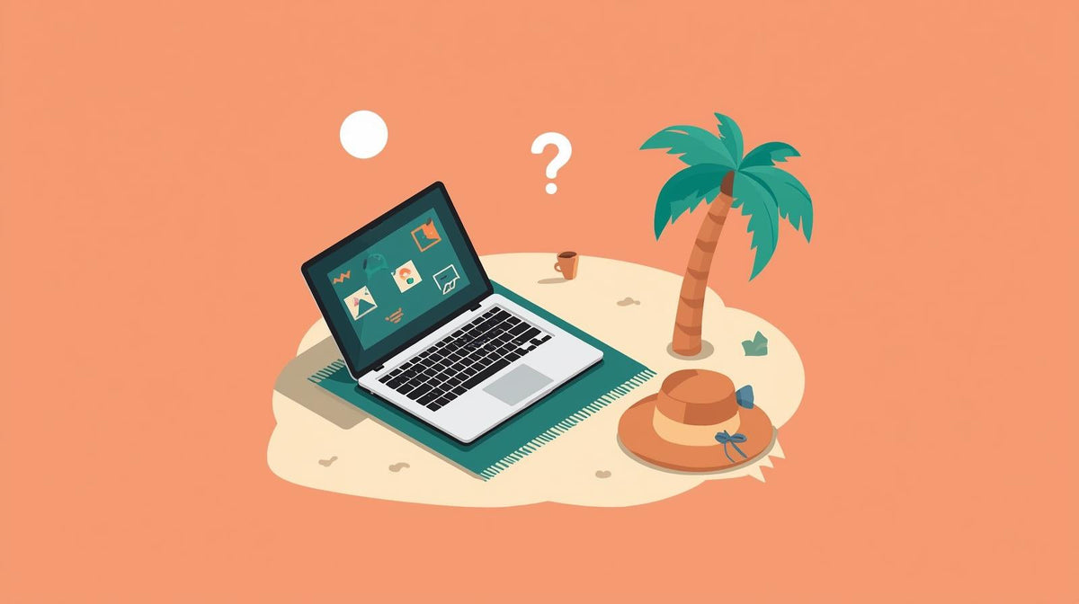 Werken op vakantie: vrijheid of zelfbedrog?